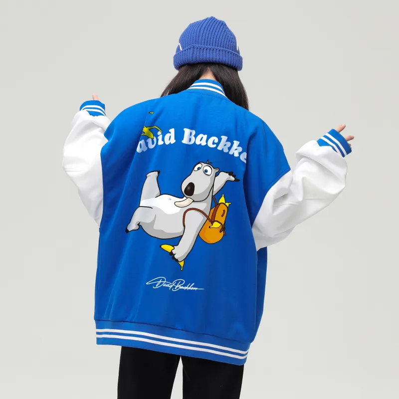 David Bakken x DAOMEIXIONG LIANMINGKUAN Baseball Jacket Unisex-30