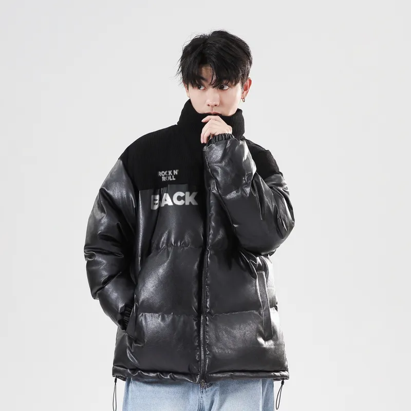 David Bakken Puffer Jacket Unisex Black-3