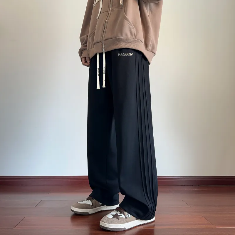 David Bakken Casual Pants Unisex Angora Red-12