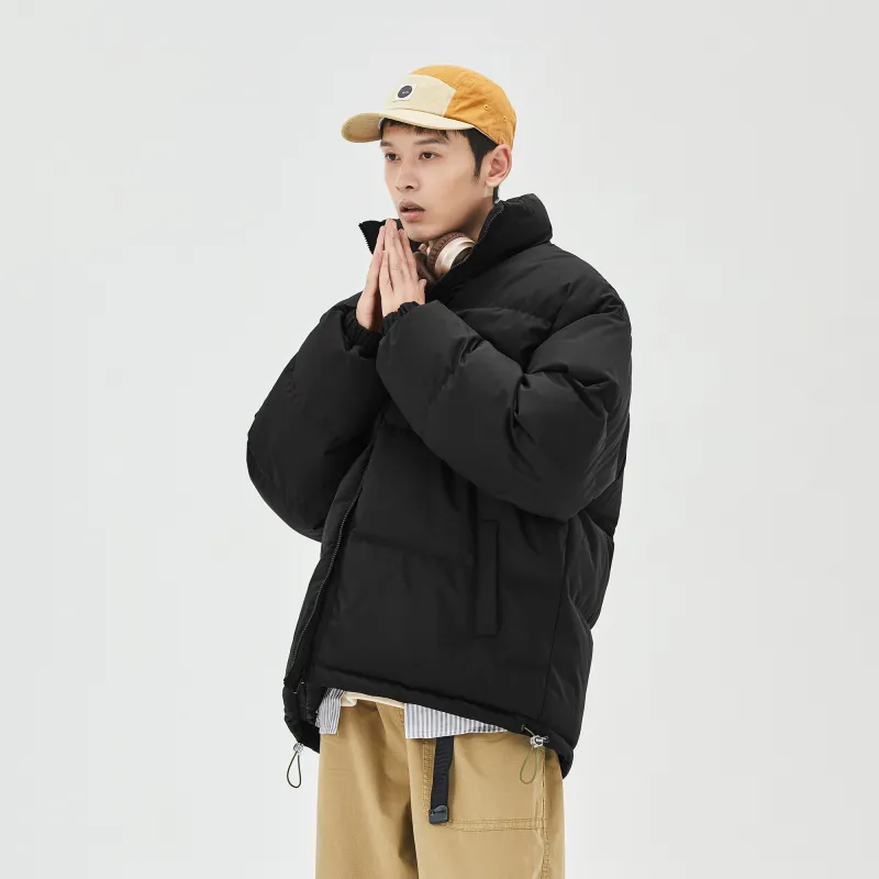 David Bakken Puffer Jacket Unisex Black-3