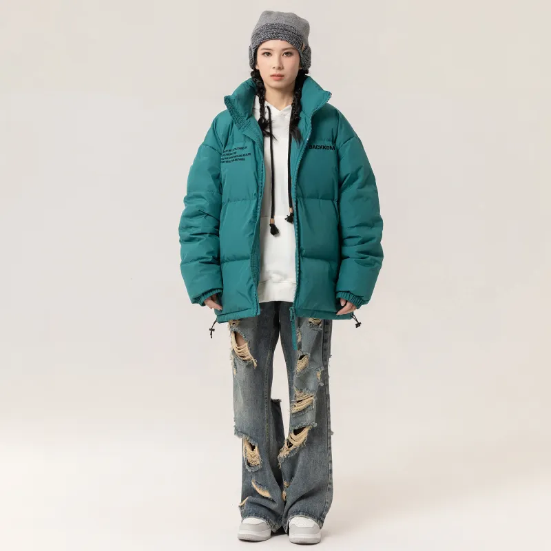 David Bakken Down Jacket Unisex Black-17