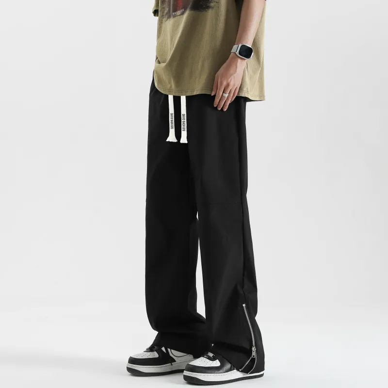 David Bakken Casual Pants Unisex Black-2