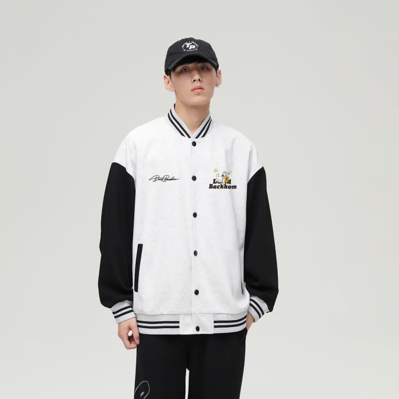 David Bakken x DAOMEIXIONG LIANMINGKUAN Baseball Jacket Unisex-9