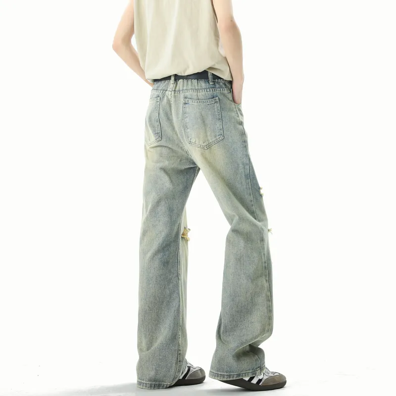 David Bakken Jeans Unisex Vintage Blue-3