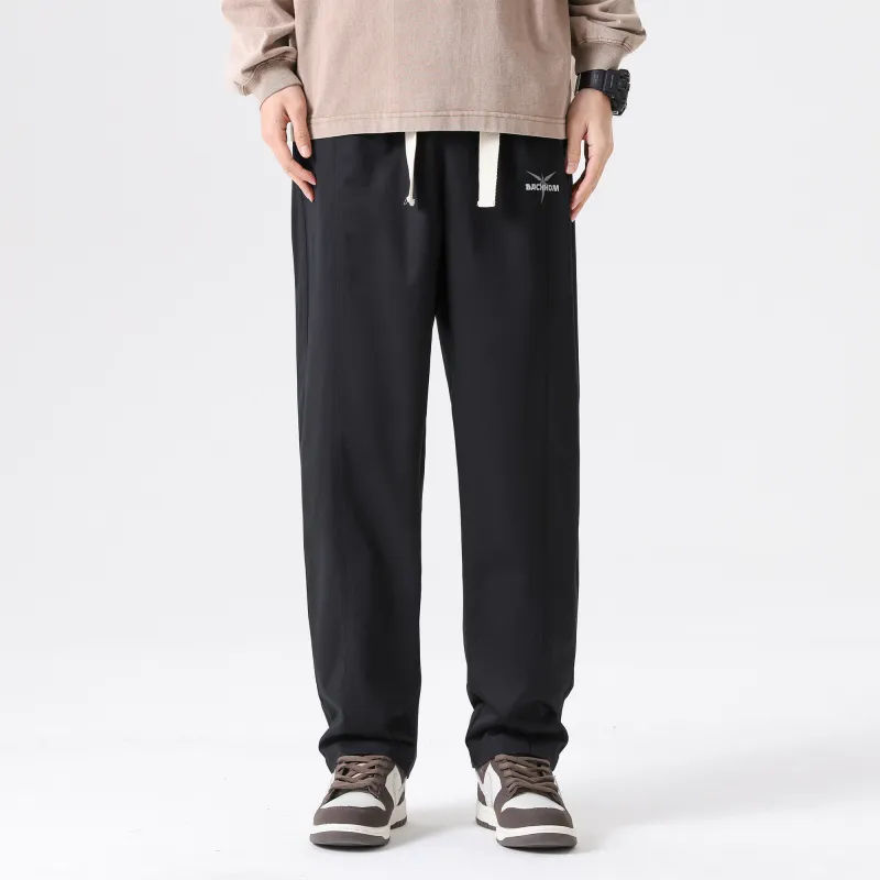 David Bakken Casual Pants Unisex Black-2