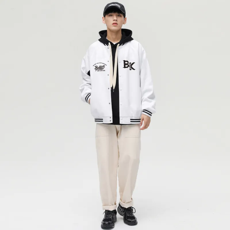 David Bakken x DAOMEIXIONG LIANMINGKUAN Baseball Jacket Unisex-9