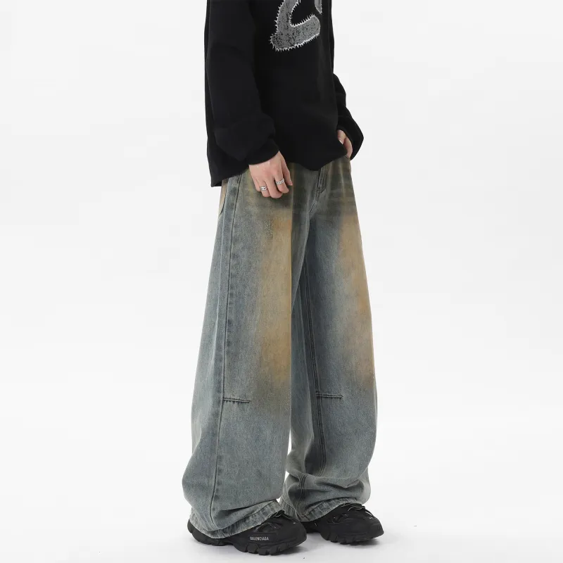 David Bakken Jeans Unisex Vintage Blue-4