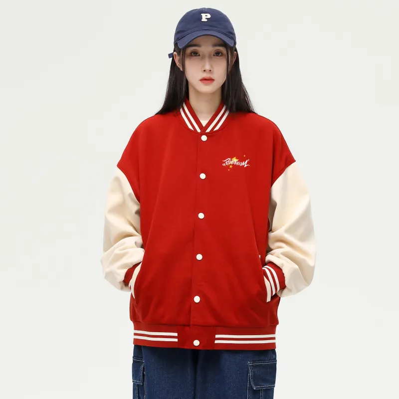 David Bakken x DAOMEIXIONG LIANMINGKUAN Baseball Jacket Unisex-9