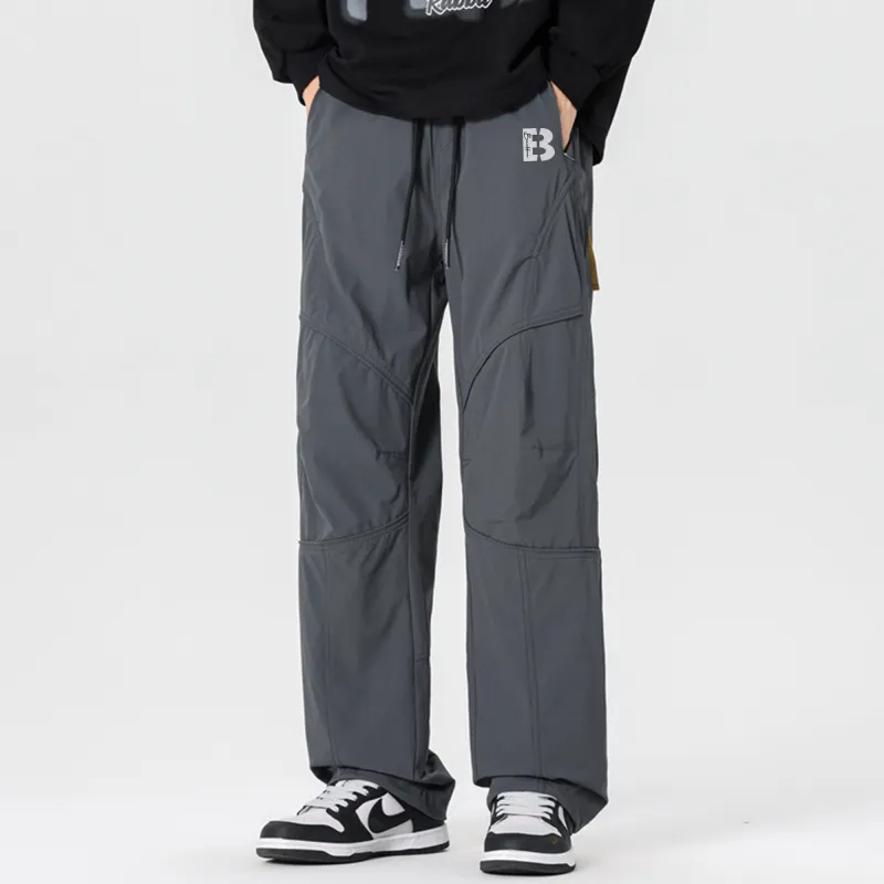 David Bakken Casual Pants Unisex Gravel Apricots-17