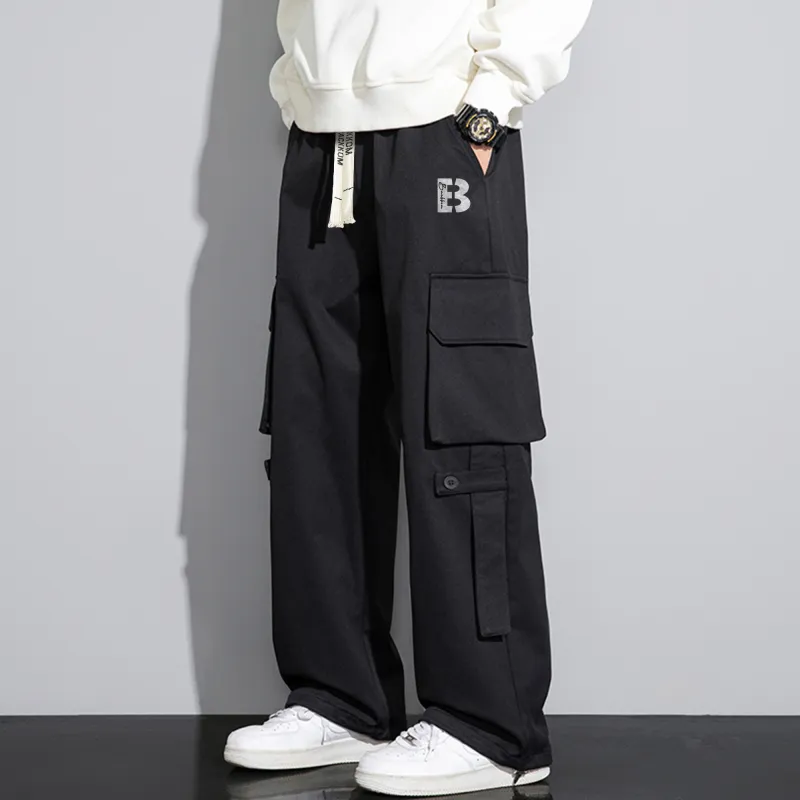 David Bakken Casual Pants Unisex Black-2