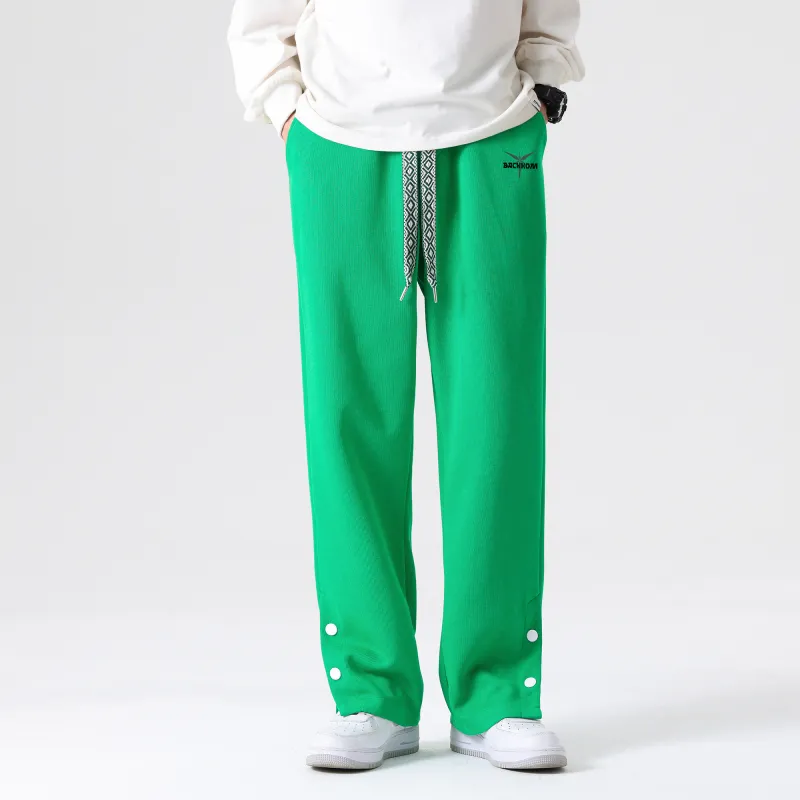 David Bakken Casual Pants Unisex Black-10