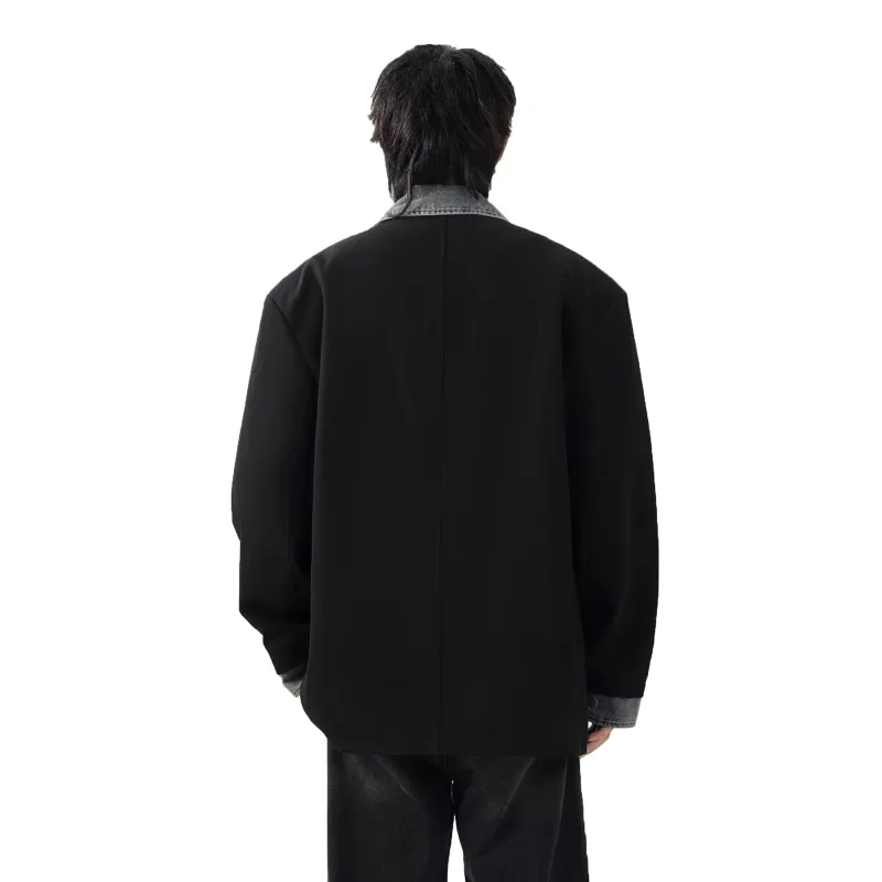 David Bakken Jackets Coats Unisex Black[Comes With Brooch]-1