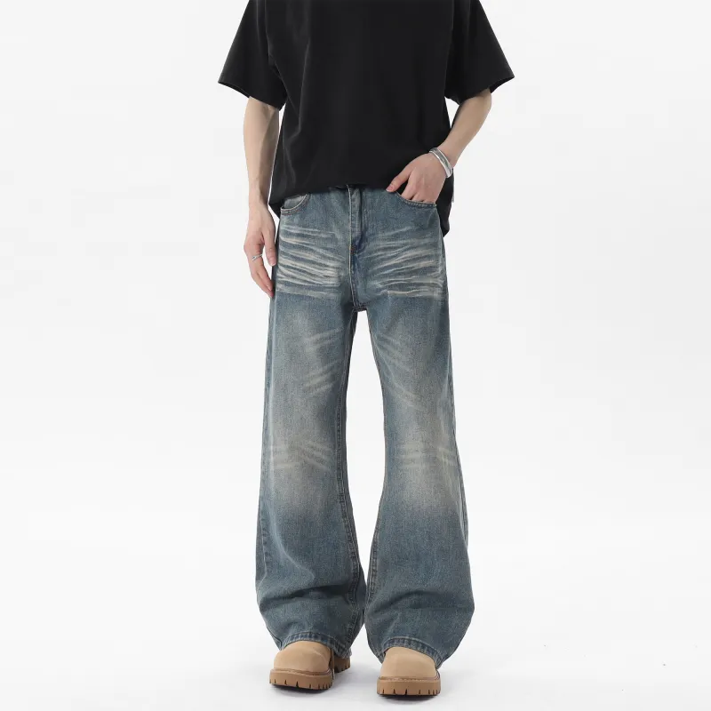 David Bakken Jeans Unisex Vintage Blue-7