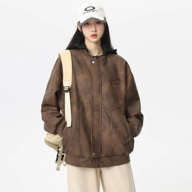 David Bakken x DAOMEIXIONG LIANMINGKUAN Leather Jacket Unisex-17