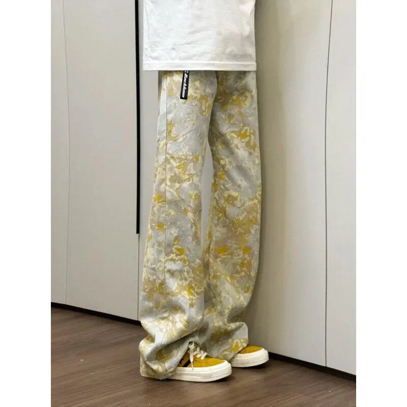 David Bakken Jeans Unisex Yellow-3