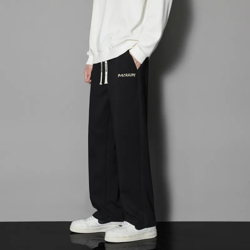 David Bakken Casual Pants Unisex Black-2