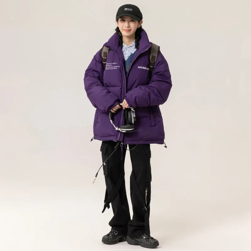 David Bakken Down Jacket Unisex Black-12