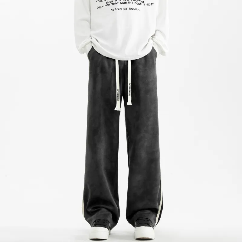 David Bakken Casual Pants Unisex Black-2