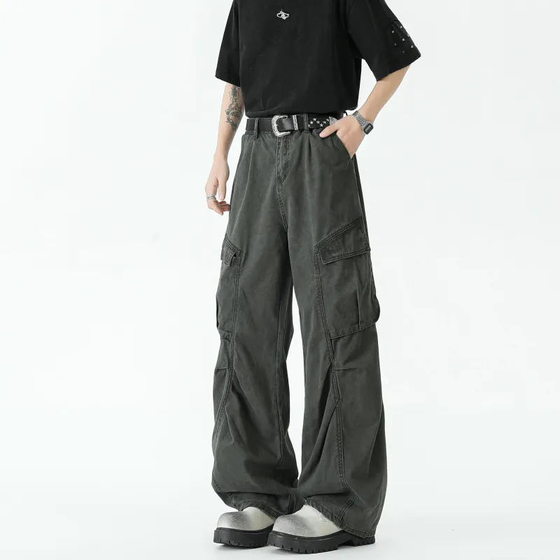 David Bakken x DAOMEIXIONG,LIANMINGKUAN Cargo Pants Unisex-16