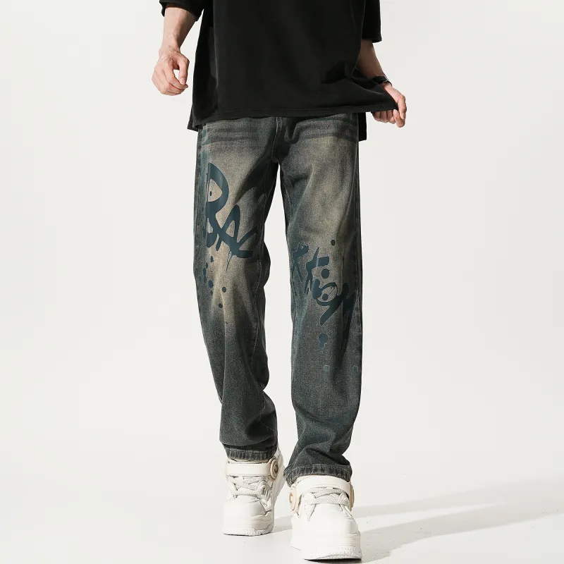 David Bakken x DAOMEIXIONG,LIANMINGKUAN Jeans Unisex-15