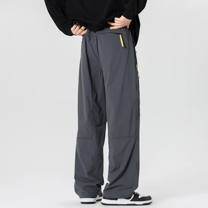 David Bakken Casual Pants Unisex Gravel Apricots-18