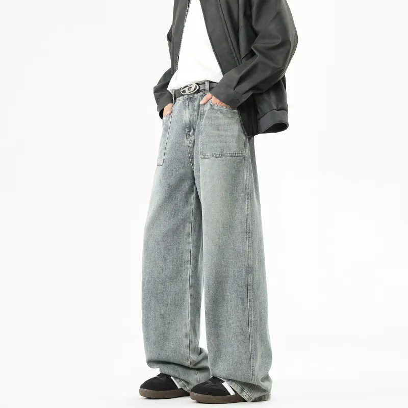 David Bakken Jeans Unisex Vintage Blue-13