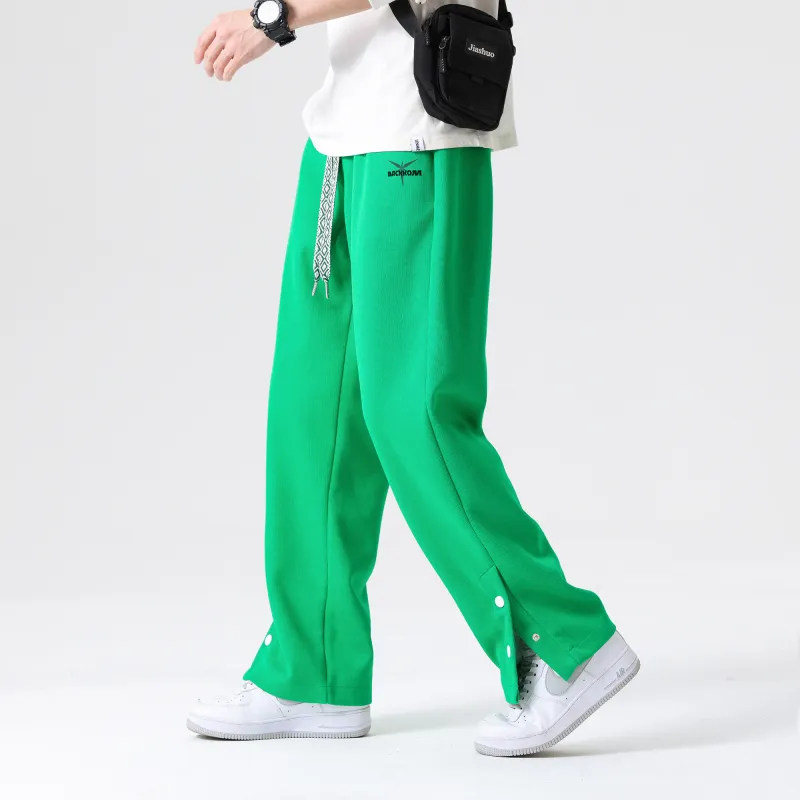 David Bakken Casual Pants Unisex Black-13