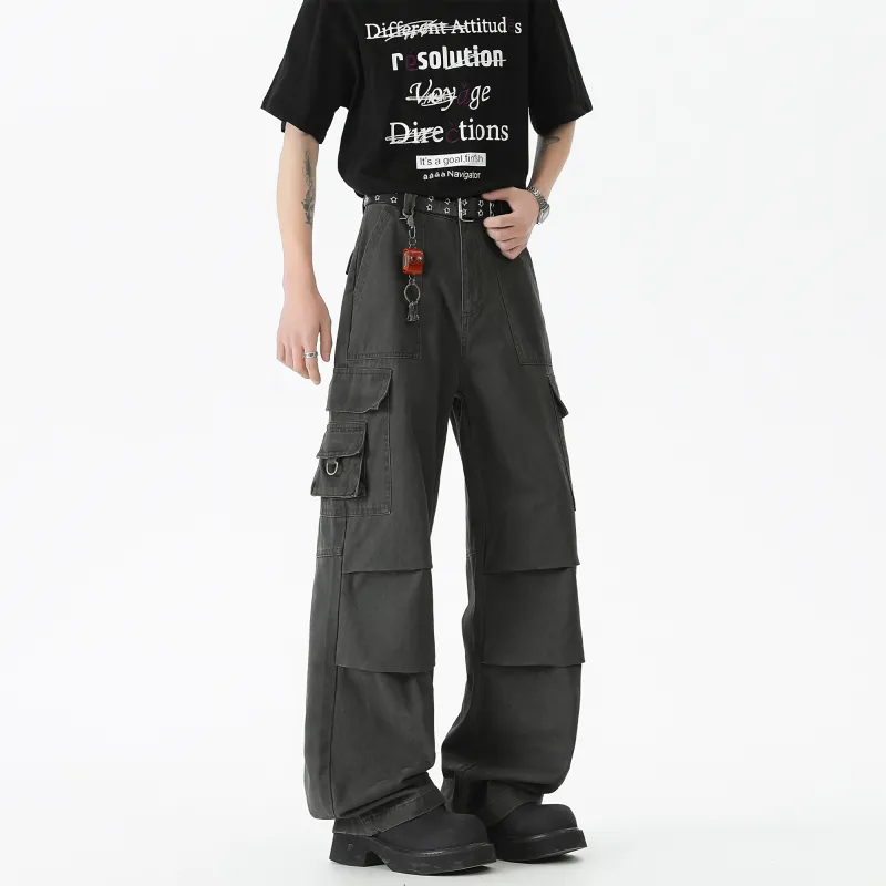 David Bakken x DAOMEIXIONG Cargo Pants Unisex-12