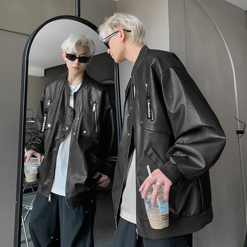 David Bakken Leather Jacket Unisex-3