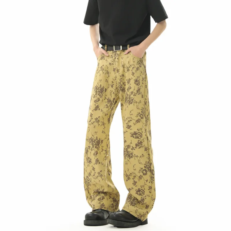 David Bakken Jeans Unisex Yellow-2
