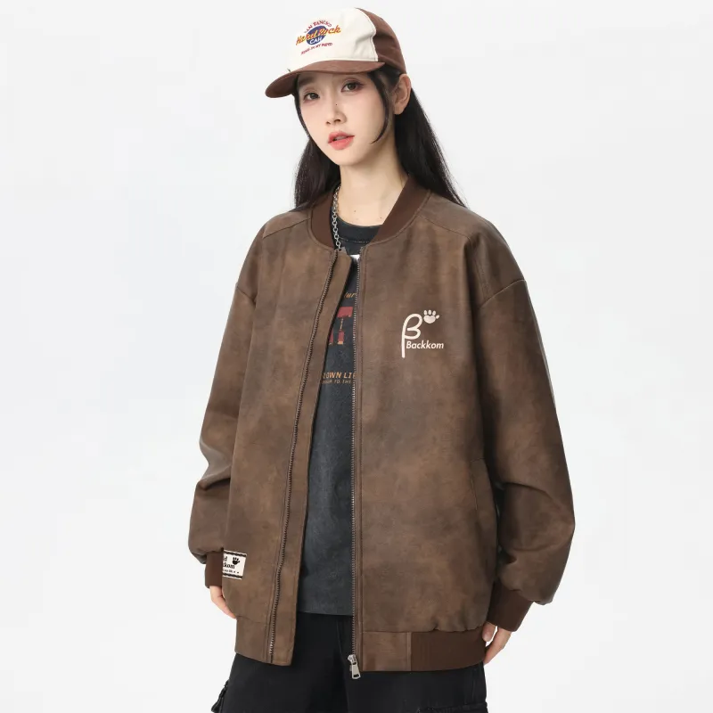 David Bakken x DAOMEIXIONG LIANMINGKUAN Leather Jacket Unisex-15