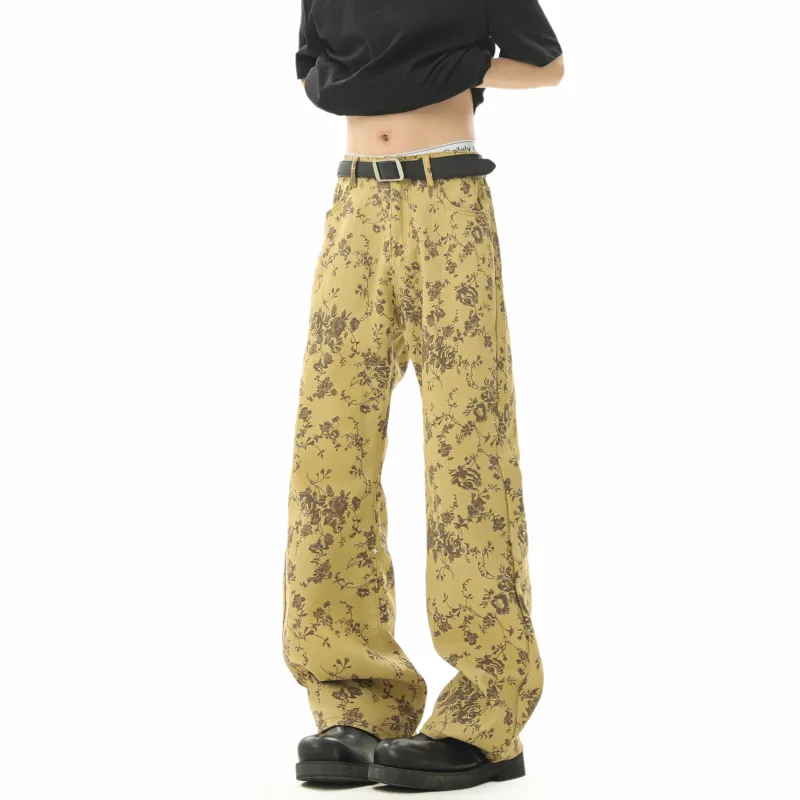 David Bakken Jeans Unisex Yellow-4