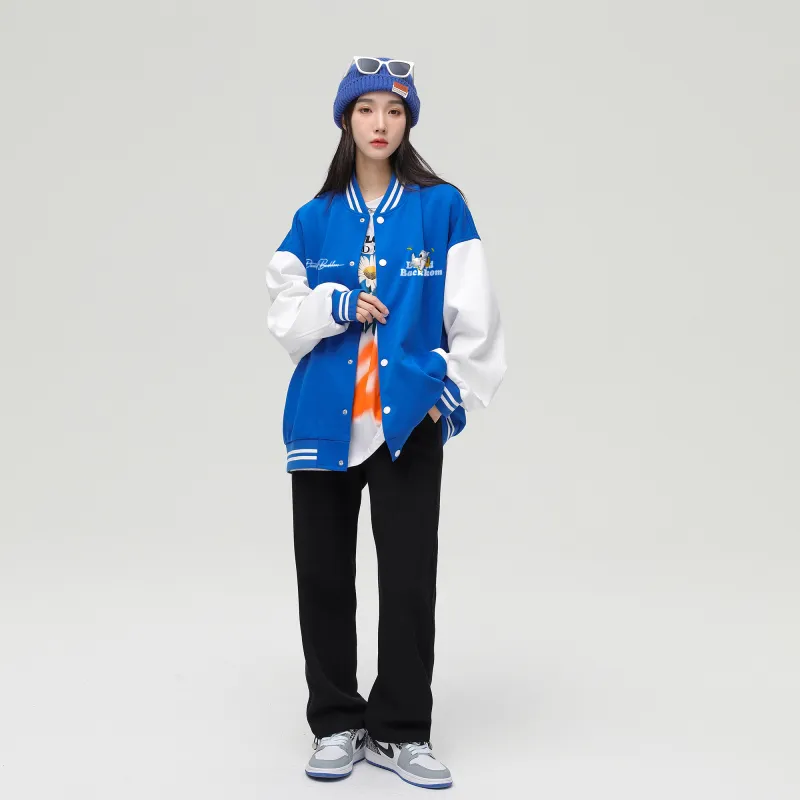 David Bakken x DAOMEIXIONG LIANMINGKUAN Baseball Jacket Unisex-32