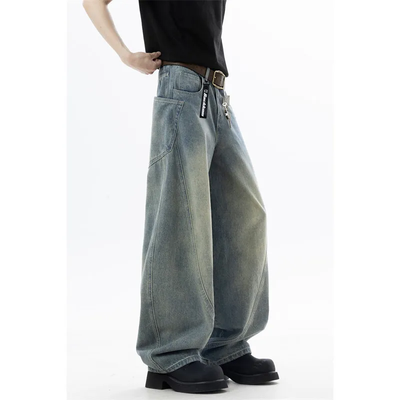 David Bakken Jeans Unisex Vintage Blue-2