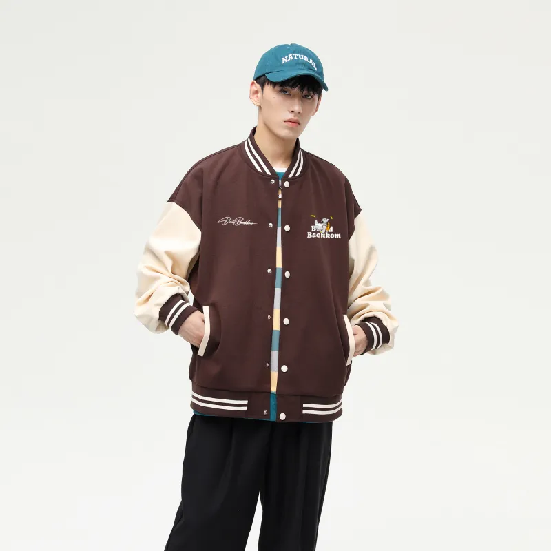 David Bakken x DAOMEIXIONG LIANMINGKUAN Baseball Jacket Unisex-22