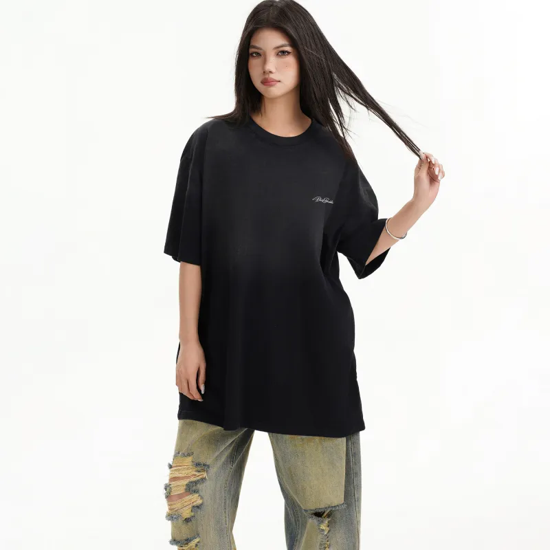 David Bakken x DAOMEIXIONG T Shirt Unisex Washed Black-4