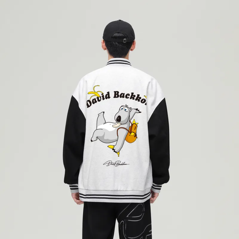 David Bakken x DAOMEIXIONG LIANMINGKUAN Baseball Jacket Unisex-7