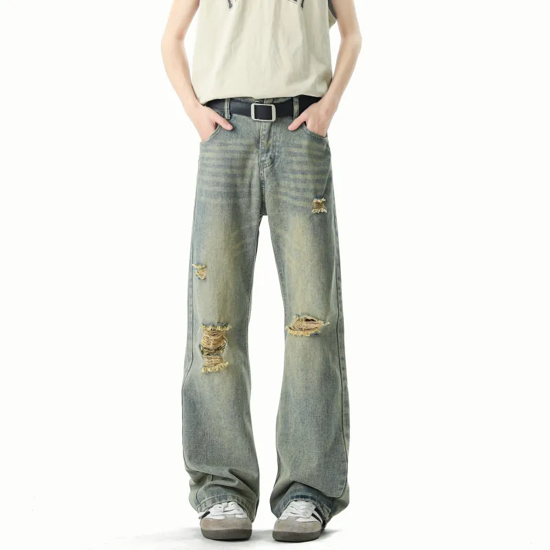 David Bakken Jeans Unisex Vintage Blue-2