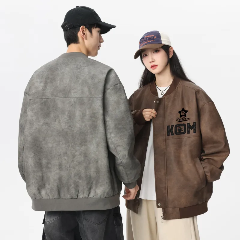 David Bakken x DAOMEIXIONG LIANMINGKUAN Leather Jacket Unisex-9