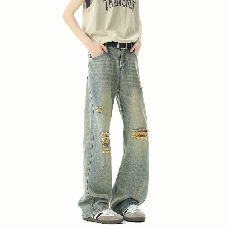 David Bakken Jeans Unisex Vintage Blue-6