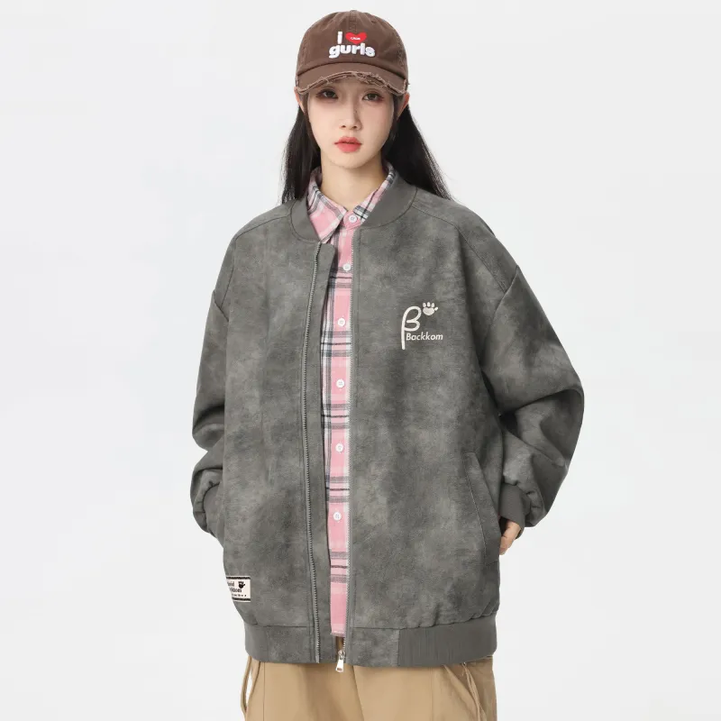David Bakken x DAOMEIXIONG LIANMINGKUAN Leather Jacket Unisex-8