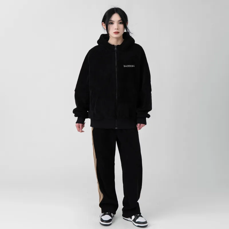 David Bakken Velvet feel Coat Unisex-9