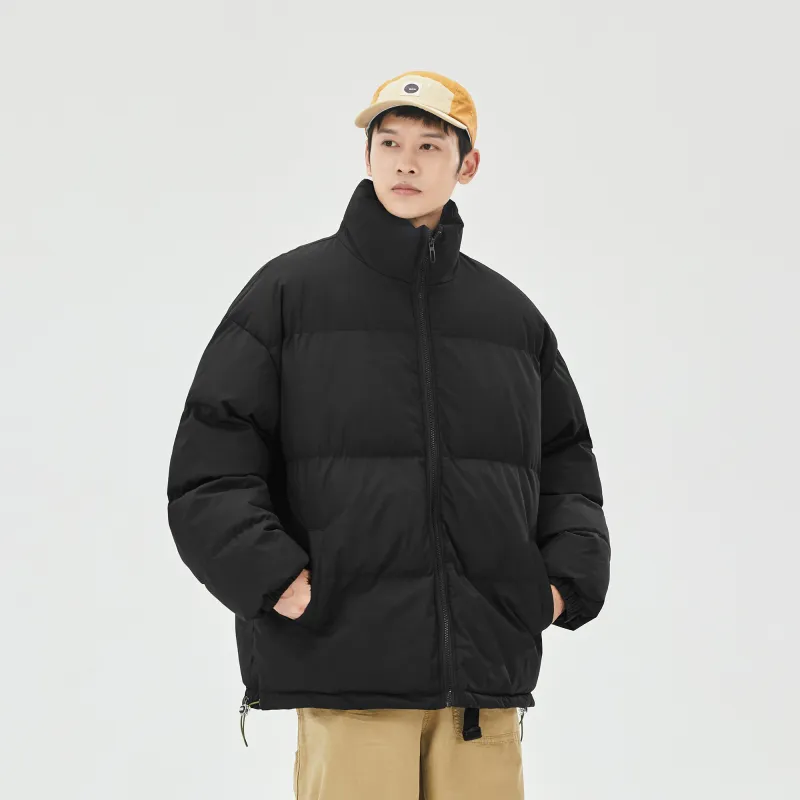 David Bakken Puffer Jacket Unisex Black-4