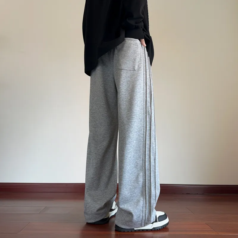 David Bakken Casual Pants Unisex Angora Red-9