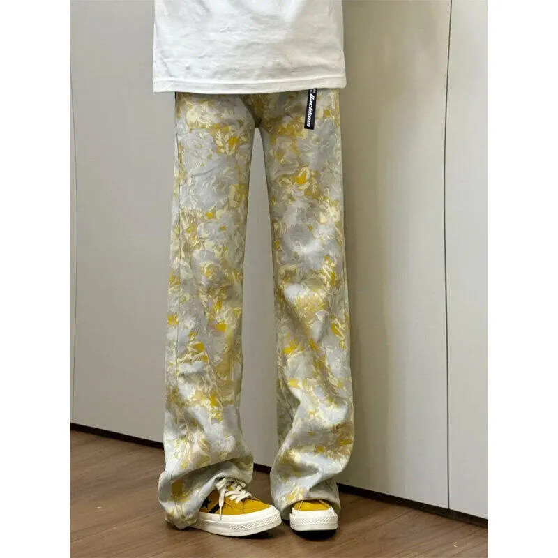 David Bakken Jeans Unisex Yellow-2