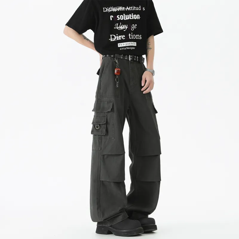 David Bakken x DAOMEIXIONG Cargo Pants Unisex-9