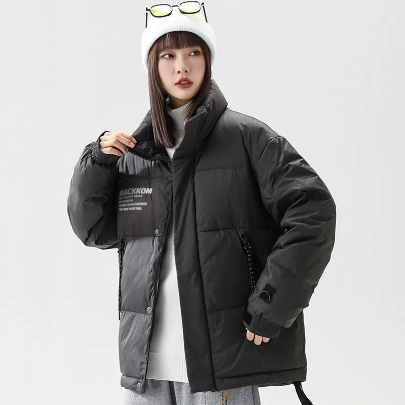 David Bakken Down Jacket Unisex Black-12