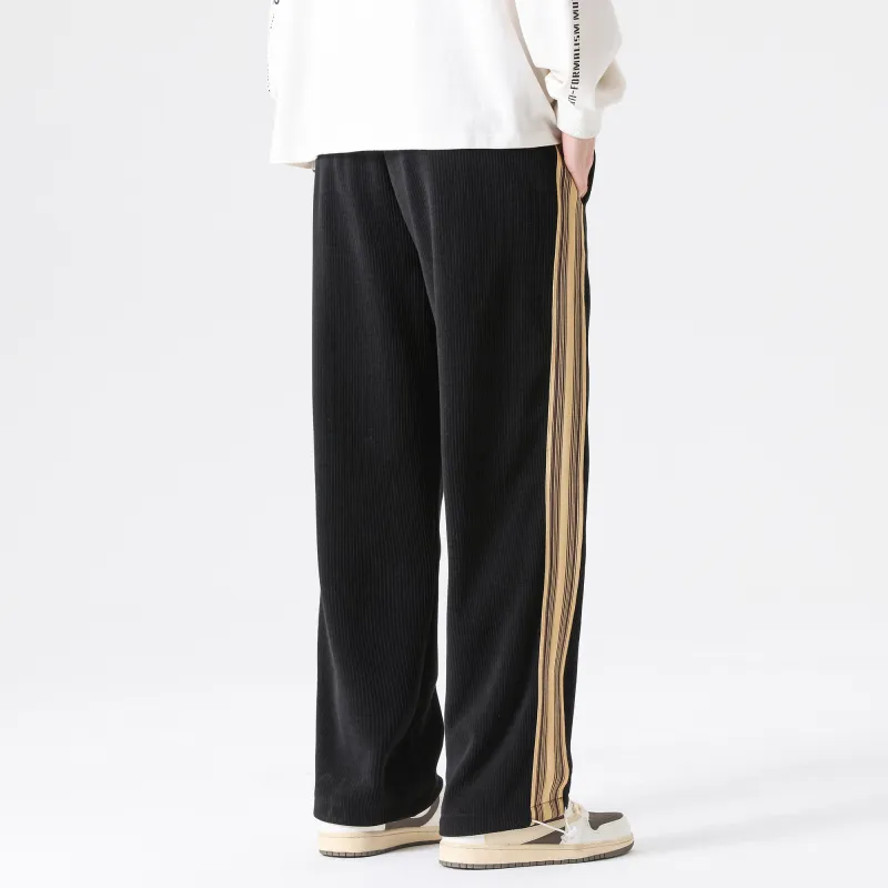 David Bakken Casual Pants Unisex Black-5