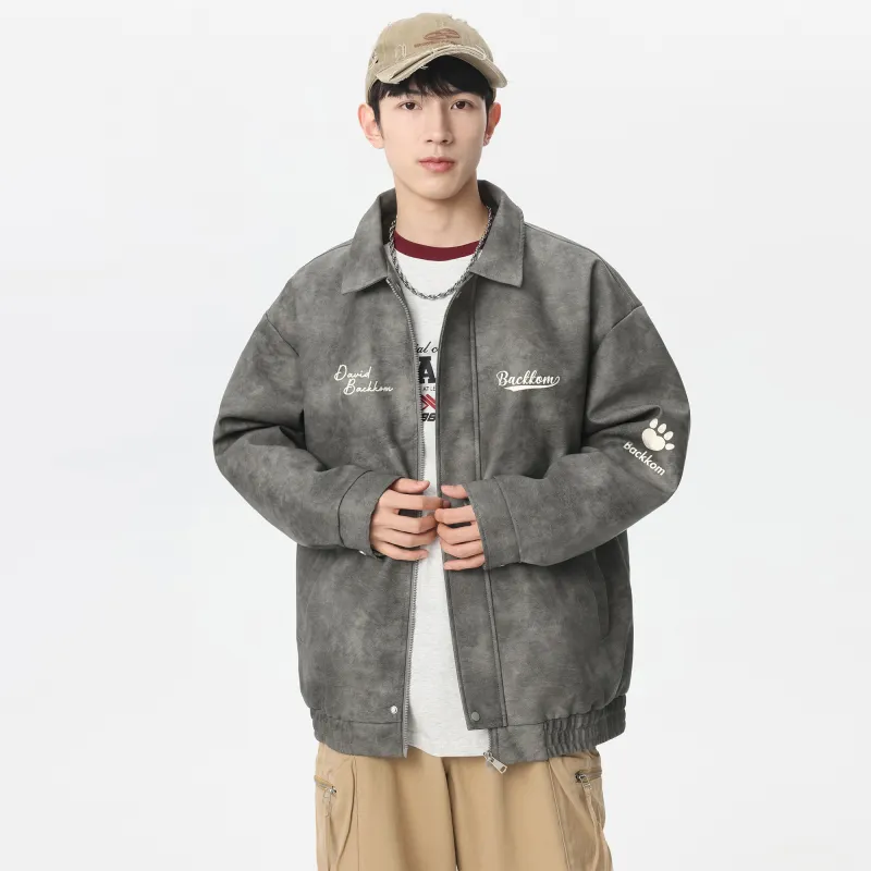 David Bakken Leather Jacket Unisex-8
