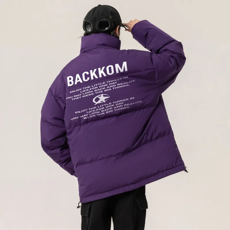David Bakken Down Jacket Unisex Black-13